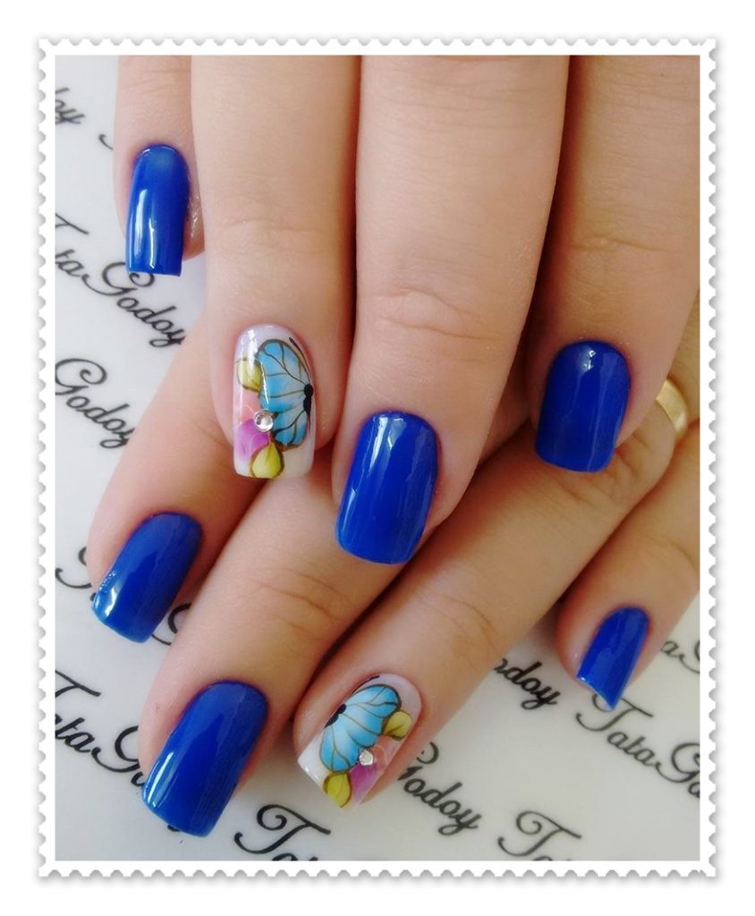 109 Unhas Decoradas com Borboletas!