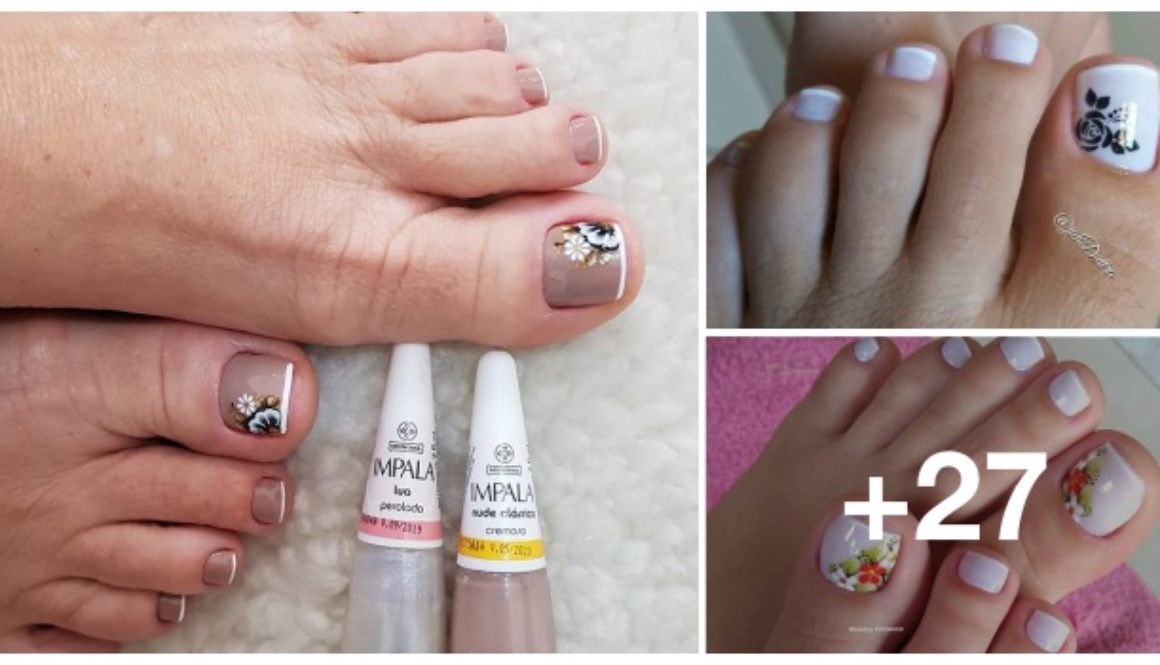 27 Fotos de Unhas decoradas dos pés1