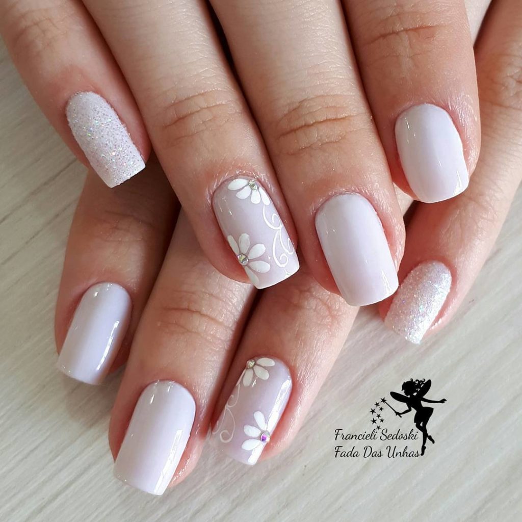 Ideias De Unhas Decoradas Com Flores