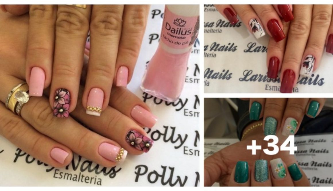 Unhas com adesivos1